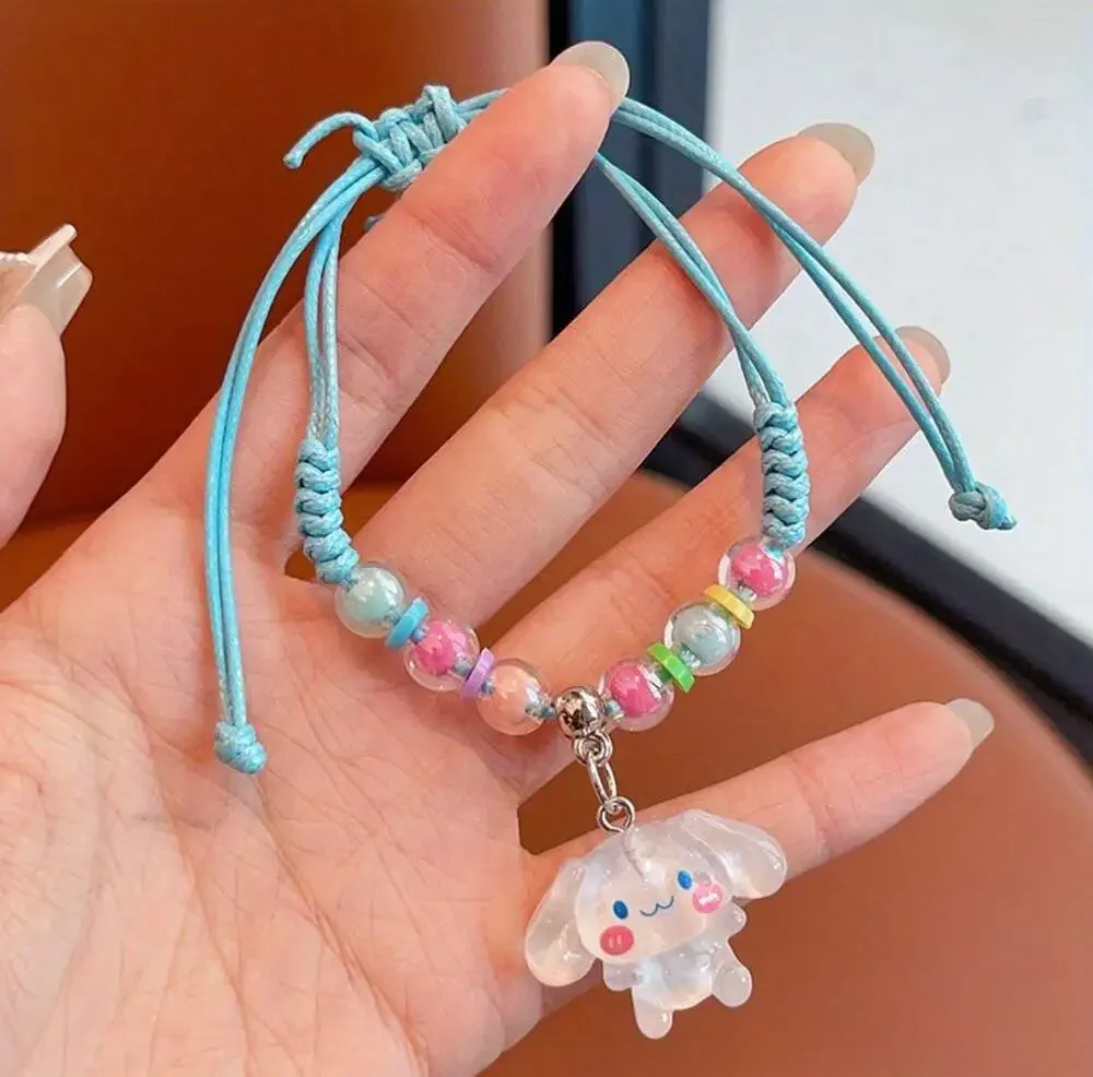 Sanrio Pendant Braided Rope - For Women Jewelry Gift